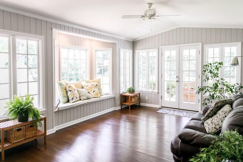 Large window bench